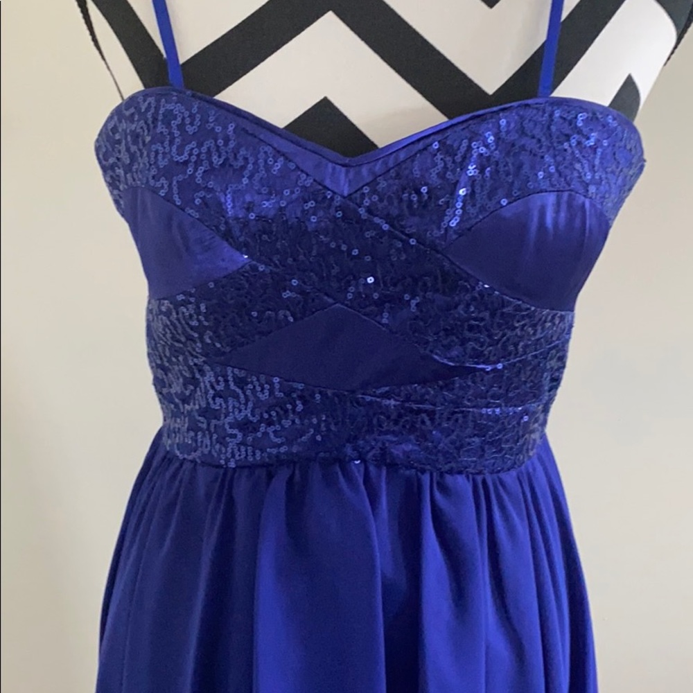 SALE!!! Adrianna Papell Elegant Size 5 High-Low Dress! - Picture 6 of 11
